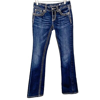 #ad Miss Me Boot Cut Jeans Medium Wash Size 28 $48.00