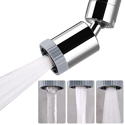 Swivel Faucet Aerator3 function Faucet Nozzle360° Big Angle Rotate Kitchen Si... $24.22