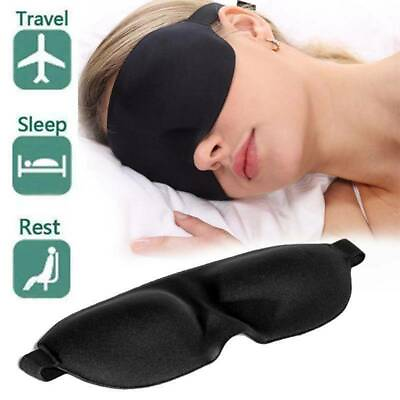#ad 3D Eye Travel Beauty Sleep Plane Sponge Cover Blindfold Blackout Blind N4D6 $1.31