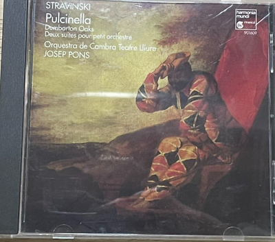 #ad Stravinski Pulcinella Bumbarton Oaks Classical CD chamber orchestra $8.99