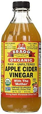 #ad BRAGG Organic Raw Apple Cider Vinegar 16 Ounce $8.56