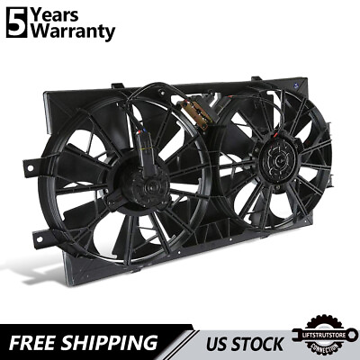 #ad Dual Radiator Fan Cooling Assembly fits for Chrysler Concorde LHS Dodge Intrepid $110.49