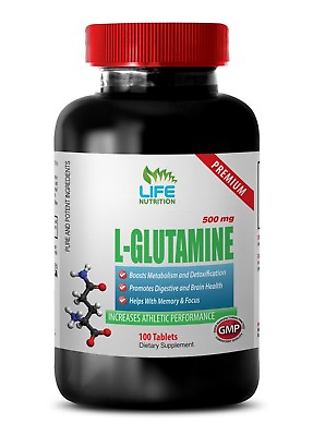 #ad Glutamin Amino L Glutamine 500mg Boost Sexual Response Pills 1B $17.93