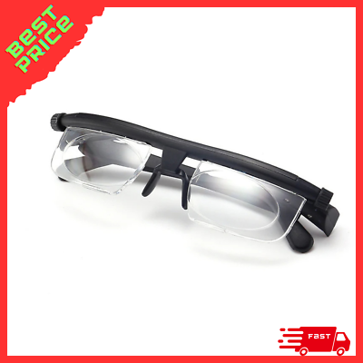 New Flex Focal Adjustable Glasses Flex Focus Adjustable Glasses Dial Vision =Ø%Ý $9.99