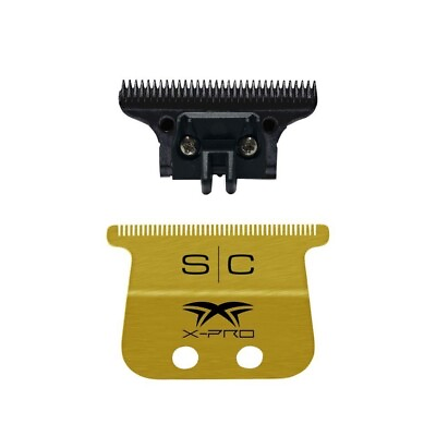 StyleCraft Wide Gold X Pro Fixed Trimmer Blade w DLC Deep Tooth Cutter NEW $29.90