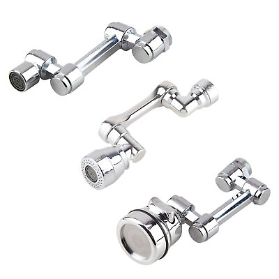 1080 Rotating Faucet Universal Kitchen Aerator Swivel Faucet Wide Angle $9.69