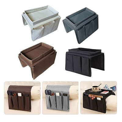 #ad 7 Practical TV Remote Control Organizer for Sofa Armrest and Magazine Storage $29.63