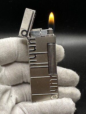 #ad dunhill rollagas lighter Silver $360.00