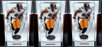 #ad #ad 3 Leaf Certified Materials Hines Ward Lot $3.49