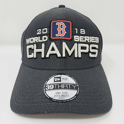 #ad Boston Red Sox New Era 2018 World Series Champions Locker Room 39THIRTY Flex Hat $9.95