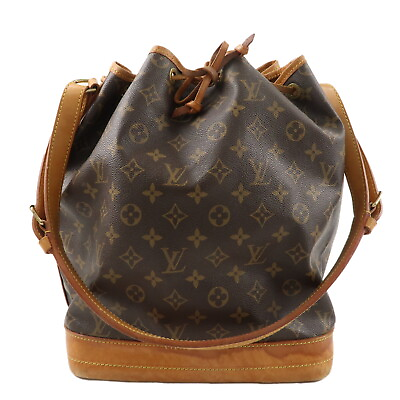 #ad Auth Louis Vuitton Monogram Noe Shoulder Bag Hand Bag Brown M42224 Used $532.80