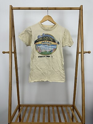 #ad VTG 70s Boston World Concert Tour 1978 Oakland Coliseum Sold Out Band T Shirt S $269.95