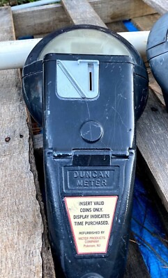 Vintage Duncan Parking Meter Working Duncan 60 original Black $94.00