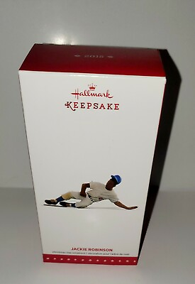Hallmark Keepsake Ornament 2015 Jackie Robinson NIB $29.99