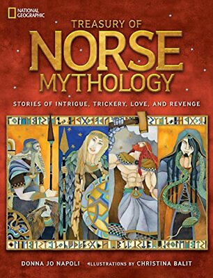 #ad Treasury of Norse Mythology: Stories of Intrigue Trickery Love and Revenge b $4.79