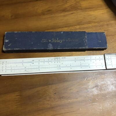 #ad Hemmi Slide Ruler Relay R 801 8 inch Bamboo Antique VIntage Tool from Japan Used $267.07