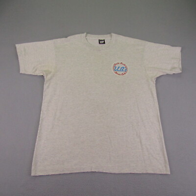 #ad Vintage Uncle Bucks Sports Cafe Shirt XL Gray Screen Stars Single Stitch Tee 80s $9.99