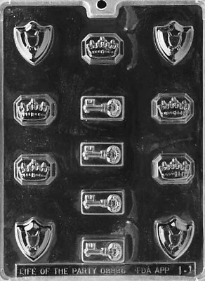 #ad #ad I001 England Themed Chocolate Candy Mold w instructions $8.25