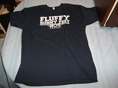 #ad HOT SHOTS Fluffy Bunny Feet T Shirt 2XL NOS $14.99