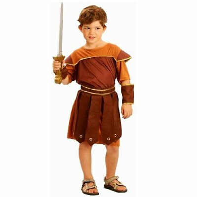 #ad Child Boys Roman Soldier Gladiator Warrior Fancy Dress Outfit. Medium Children AU $27.85