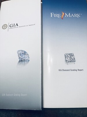 #ad GIA Certified 14K White Gold amp; Diamond Wedding Set 2 Rings $2500.00