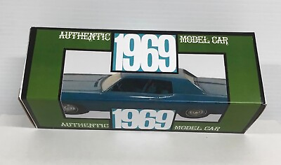 #ad New 1969 Chevrolet Impala Blue Promo Model REPLICA BOX ONLY..NO CAR $20.99