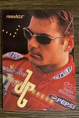 #ad 1997 Pinnacle JEFF GORDON Pepsi Promo Racing mcard # 1 of 3 $1.00
