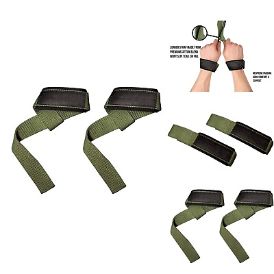 Weight Lifting Wrist Wraps Power Training Gym Workout Support Strap Strong US $11.98