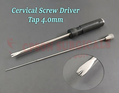 #ad Veterianry Cervical Screw Driver Tap 4.0mm Medical Neurology instruments $72.74