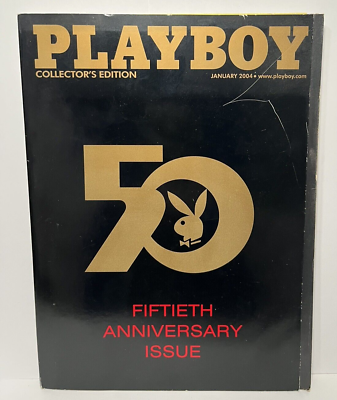 #ad Playboy 50th Anniversary Collector#x27;s Edition January 2004 $15.75