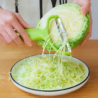 Vegetable Peeler for Kitchen Wide Mouth Cabbage Purple Cabbage Chopper Stainless $14.99