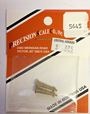 #ad O Precision Scale 5645 Horns small air less brackets Brass Part USA $15.85