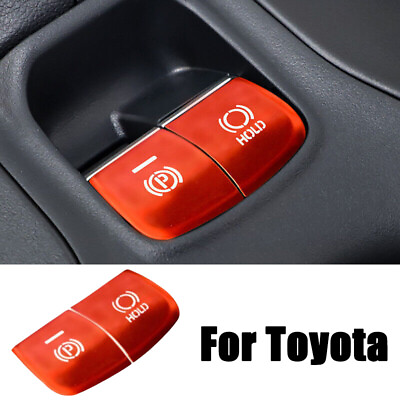 #ad Red Aluminum Alloy Car Function Button Trim Sticker For Toyota Corolla 2019 2024 $18.50