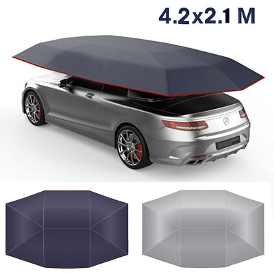 #ad Portable Anti UV Protection Car Umbrella Tent Sun Shade Roof Waterproof Cover $61.50