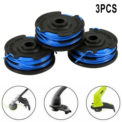 1 3pcs Trimmer Spool Line For Homelite AC41RL3B .065inch Electric String Trimmer $8.09