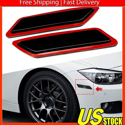 2X Smoke Side Marker Front Bumper Reflector Left amp; For BMW Right Car Accessories #ad $16.99