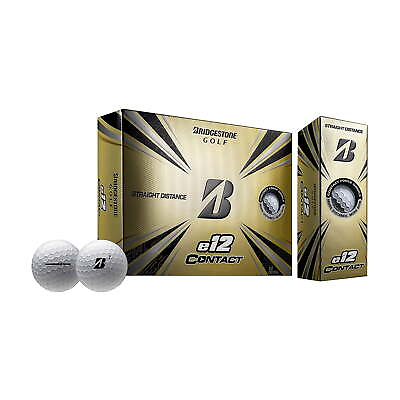 #ad e12 CONTACT Golf Balls w Contact Force Dimples White 12 Pack $24.04
