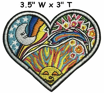 #ad Woodstock Peace Love Music Fest Dove Hippie Van Car Window Bumper Sticker Decal $2.99