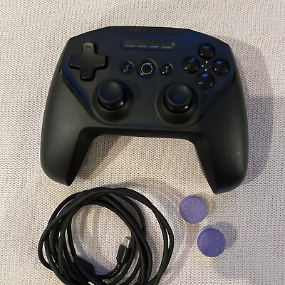 #ad SteelSeries Stratus Duo Black Gaming Controller For Windows Android VR Grips $24.00