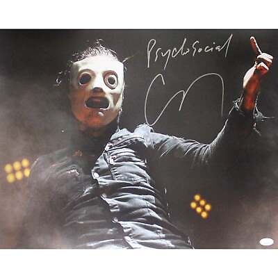 #ad Corey Taylor Autograph 16x20 Photo Slipknot Psychosocial Signed JSA COA $249.99