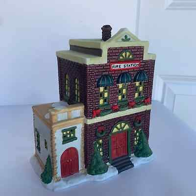1994 Trim A Home Christmas Village Fire Station $34.99