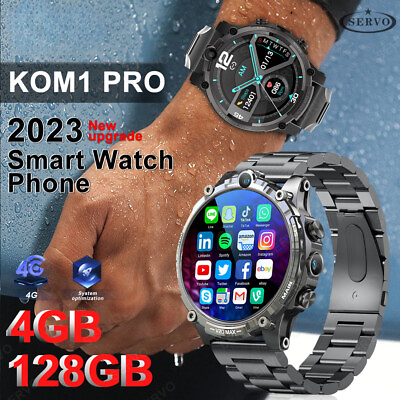 Smart Watch SIM card 4GB128GB Android 5MP Dual Camera Smartwatch for Men Women $271.65