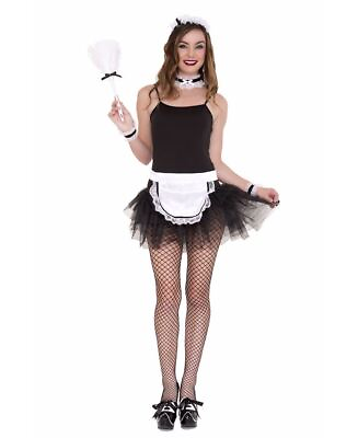 #ad Brand New French Maid Costume Kit Music Legs 70012 $16.99