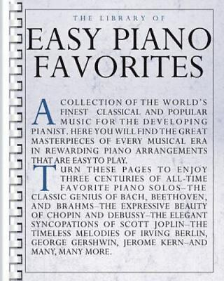 #ad The Library of Easy Piano Favorites $9.20