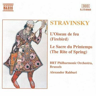 #ad Stravinsky: Firebird; The Rite of Spring CD Feb 1998 Naxos Distributor $5.00