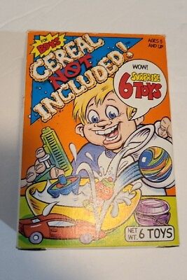 #ad Vintage 1993 Cereal Not Included Brand New $19.99