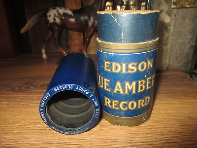 #ad EDISON PHONOGRAPH cylinder record 4m 1778 ONLY A PANSY BLOSSOM PAT#x27;D 1902 $14.99