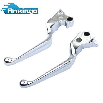 #ad Chrome Hand Levers Brake Lever amp; Clutch Lever for Harley Hand Controls 1996 2006 $22.27