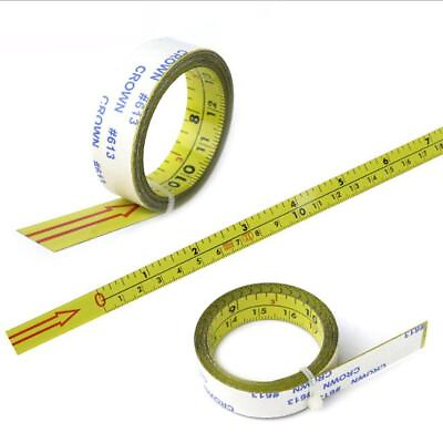 #ad 100cm 200cm 300cm Adhesive Table Measuring Tape Ruler Self Adhesive Tape $7.76