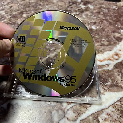 #ad #ad MIcrosoft Windows 95 Upgrade Disc No Product Key $20.00